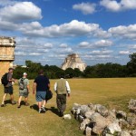 Faculty spent a morning exploring the monuments of Chichen Itza, one of the greatest Mayan centers of the Yucatán peninsula.