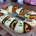 On January 6, faculty celebrated the traditional feast of the Epiphany with a Rosca de Reyes cake.